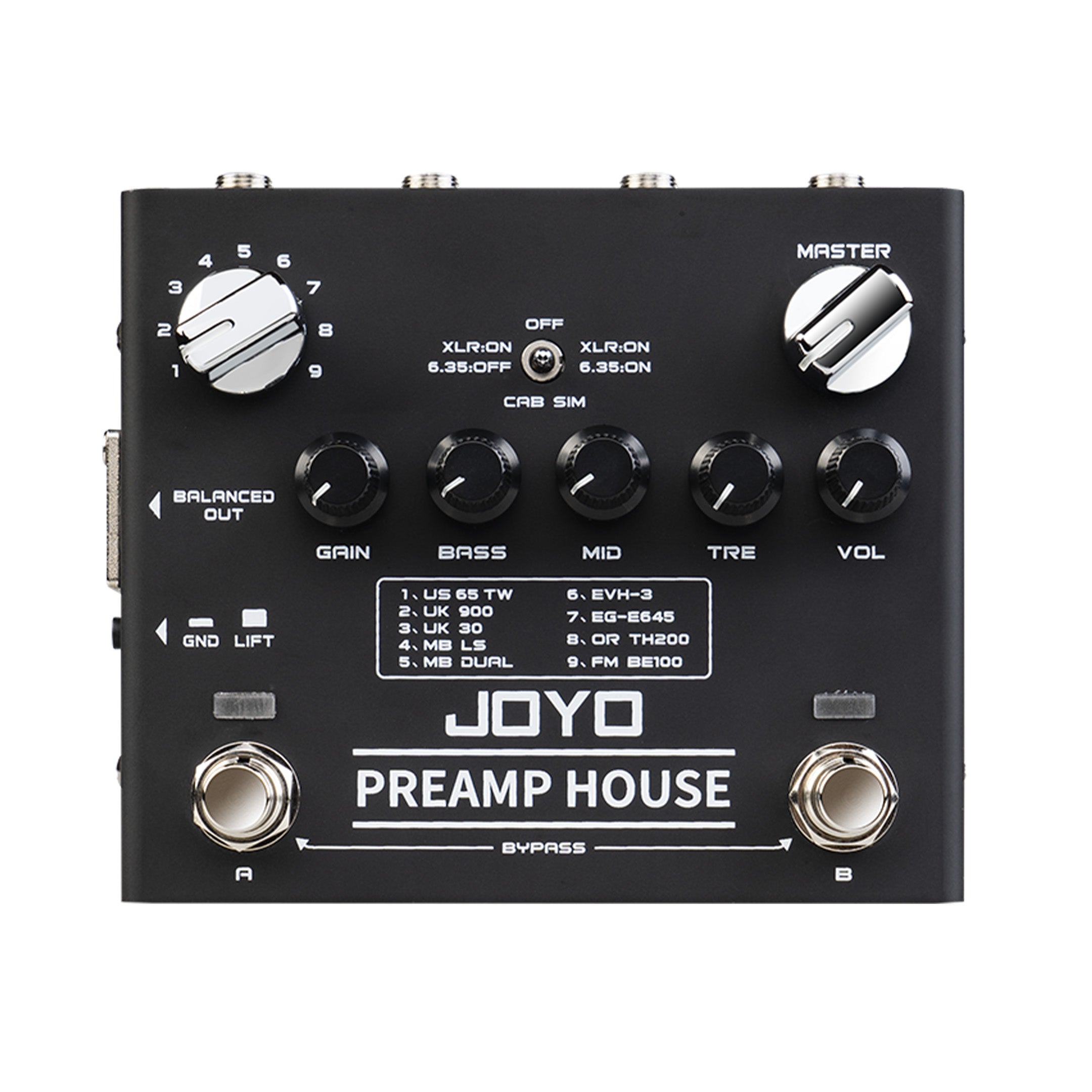 JOYO Preamp House Amp Simulation